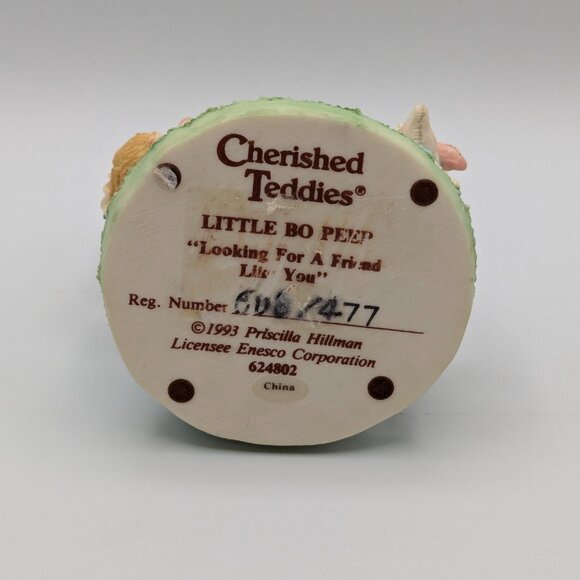 Cherished Teddies Little Bo Peep "Looking For A Friend Like You" (624802) 1993 - Picture 7 of 9